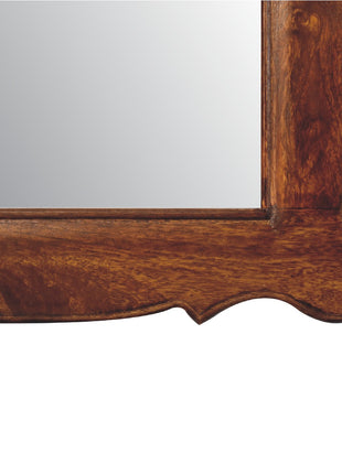 Chestnut Oblong Mirror Frame
