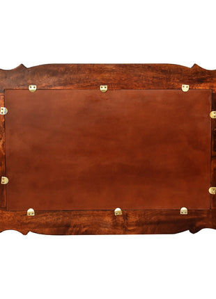 Chestnut Oblong Mirror Frame