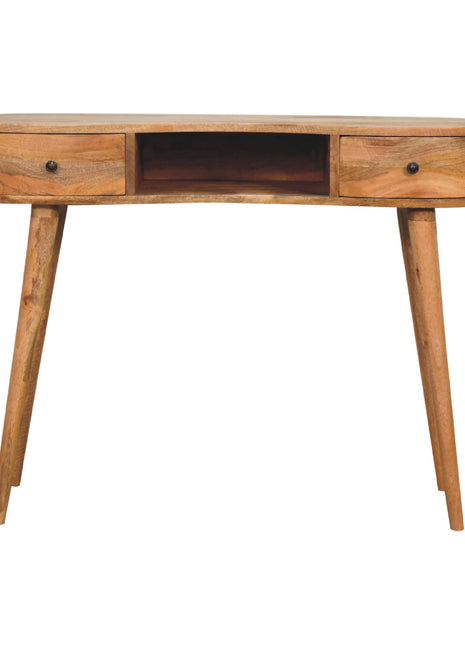 Oak-ish Wave Writing Desk