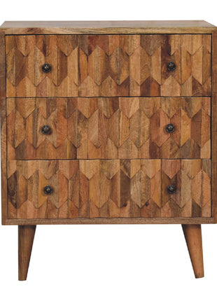 Mini Pineapple Carved Chest