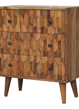 Mini Pineapple Carved Chest