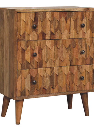 Mini Pineapple Carved Chest