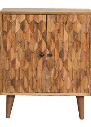 Mini Pineapple Carved Cabinet