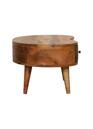 Mini Oak-ish Wave Coffee Table