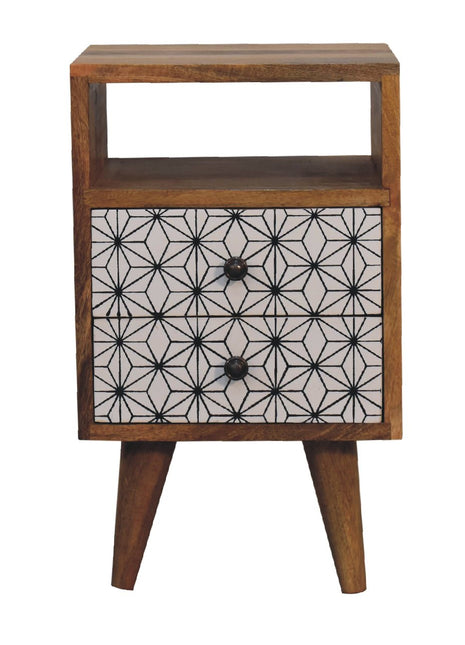 Mini Prima Bedside with Open Slot