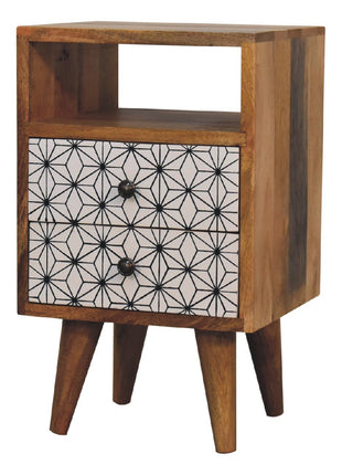 Mini Prima Bedside with Open Slot