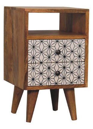 Mini Prima Bedside with Open Slot