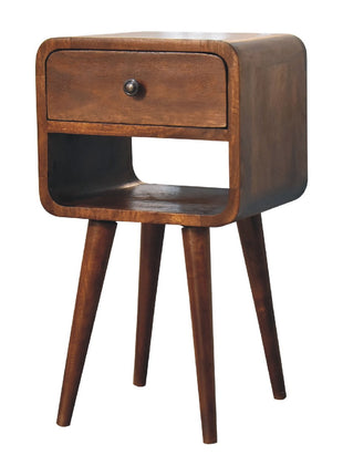 Mini Chestnut Curve Lower Bedside