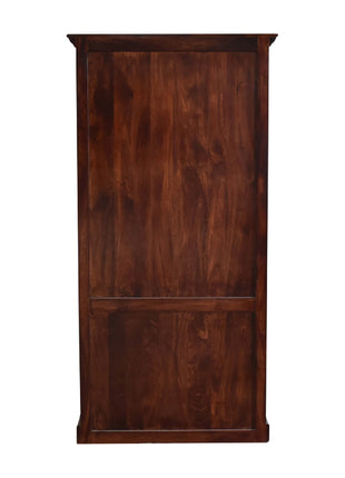 Tall Cherry Glazed Cabinet