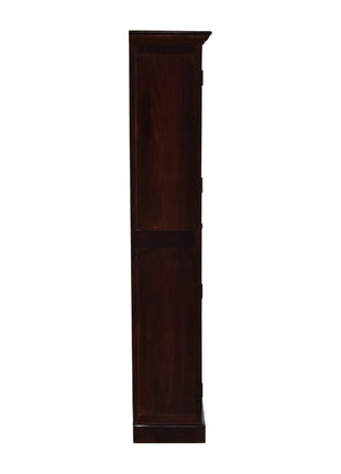 Tall Cherry Glazed Cabinet