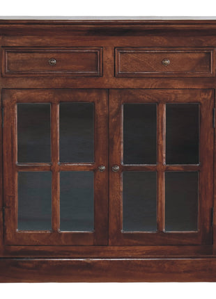 Cherry Glazed Cabinet
