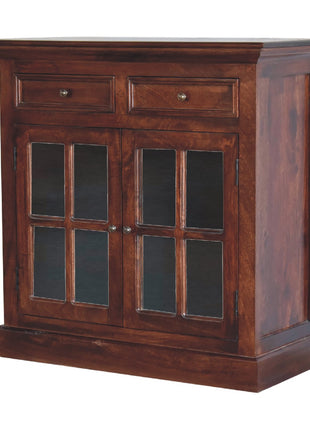 Cherry Glazed Cabinet