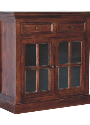 Cherry Glazed Cabinet