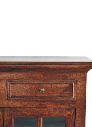 Cherry Glazed Cabinet