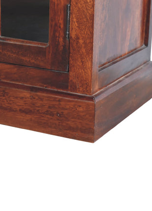 Cherry Glazed Cabinet