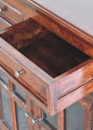 Cherry Glazed Cabinet