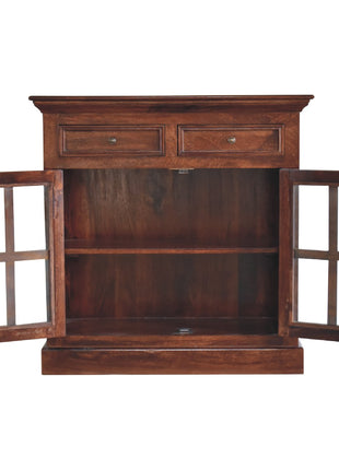 Cherry Glazed Cabinet
