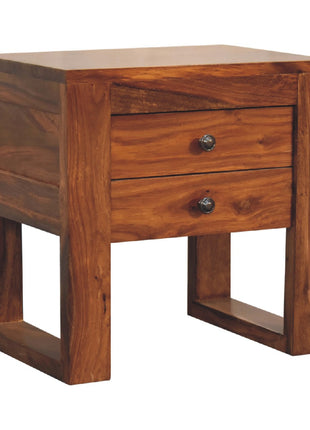 U-Square Honey Bedside