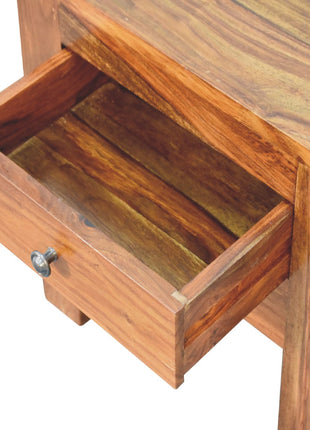 U-Square Honey Bedside