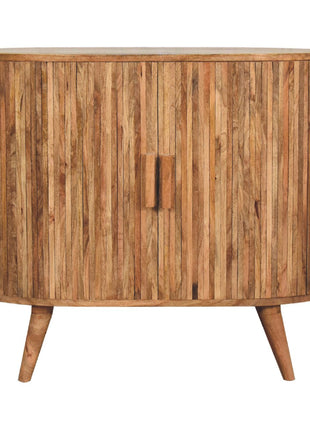 Stripe Cabinet with Storage