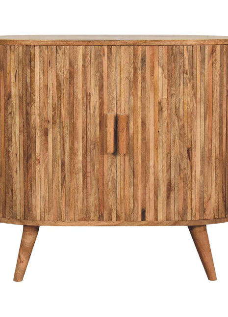 Stripe Cabinet with Storage