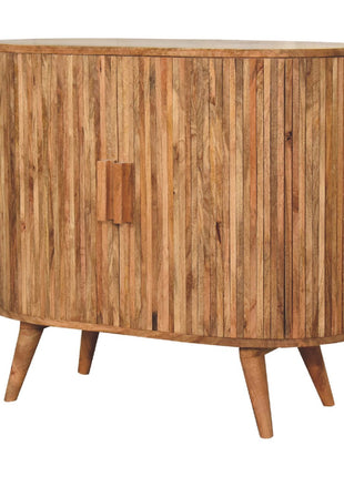 Stripe Cabinet with Storage