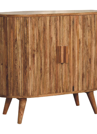 Stripe Cabinet with Storage