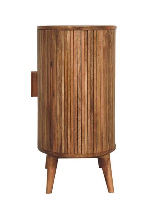 Stripe Cabinet with Storage