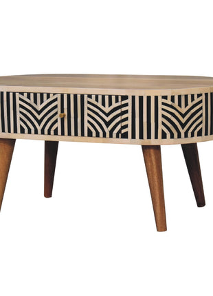 Edessa Bone Inlay Coffee Table