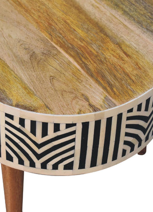 Edessa Bone Inlay Coffee Table