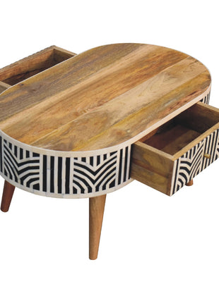 Edessa Bone Inlay Coffee Table