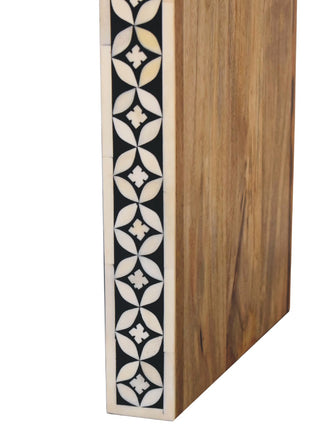 Edessa Bone Inlay End Table