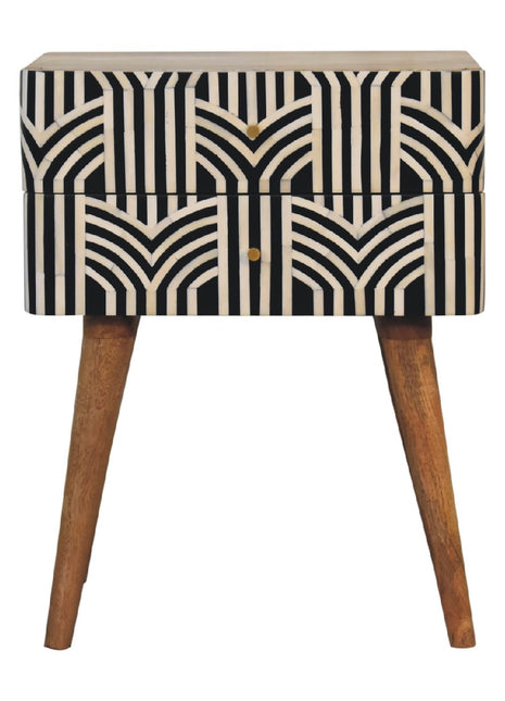 Edessa Bone Inlay Bedside