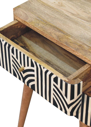 Edessa Bone Inlay Bedside