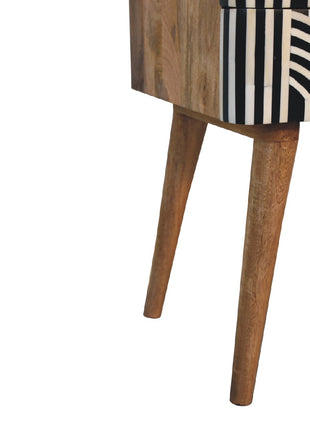 Edessa Bone Inlay Bedside