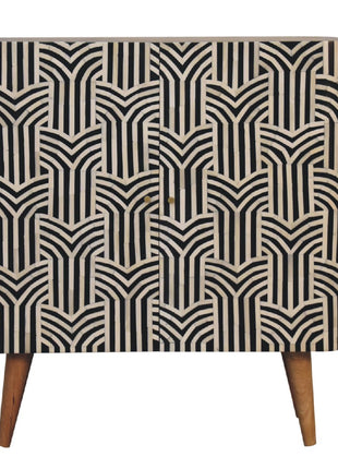 Edessa Bone Inlay Cabinet