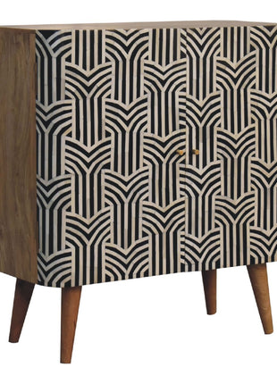 Edessa Bone Inlay Cabinet
