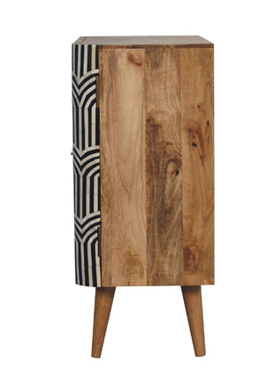 Edessa Bone Inlay Cabinet