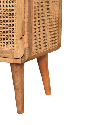 Larrisa Woven Storage Cabinet