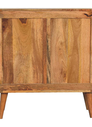 Larrisa Woven Storage Cabinet