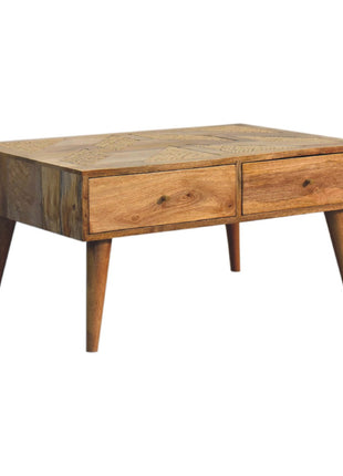 Woven Aztec Coffee Table