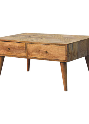 Woven Aztec Coffee Table