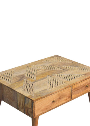 Woven Aztec Coffee Table