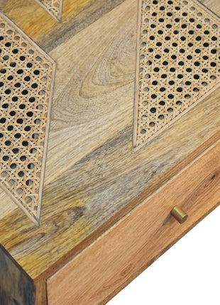 Woven Aztec Coffee Table