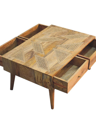 Woven Aztec Coffee Table