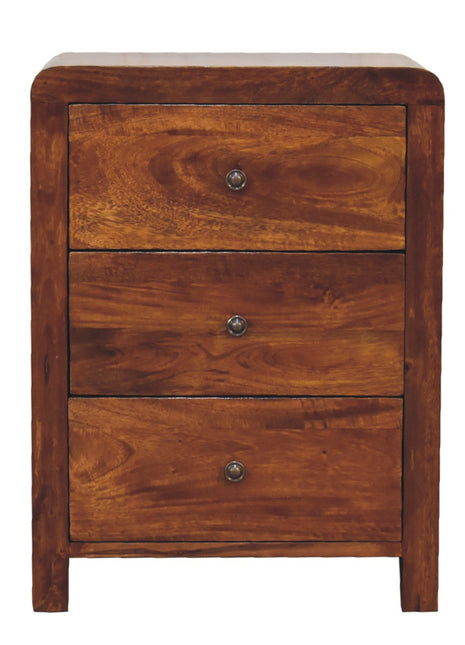 Aspen 3 Drawer Bedside