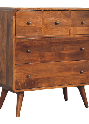 3 over 2 Curved Chestnut Chest