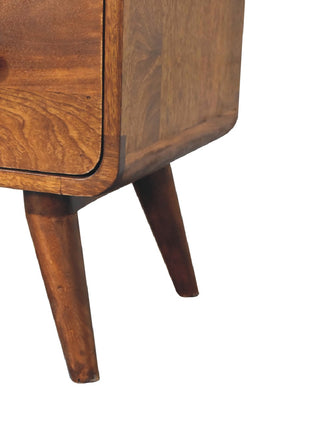 3 over 2 Curved Chestnut Chest