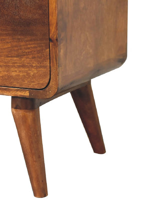 2 over 2 Curved Chesnut Chest