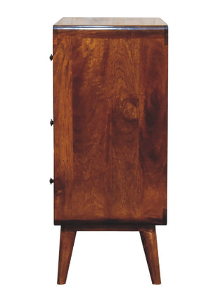 2 over 2 Curved Chesnut Chest